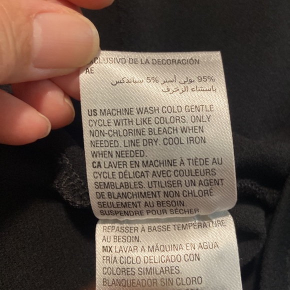 Charter Club long sleeve collared neck tie blouse career workwear - Picture 7 of 7